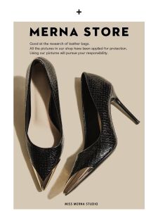 Merna Black Patent Leather Texture Pointed Toe Thin Heel Womens Shoes Comfortable mid High Heel Single Shoes Fashionable Slip-On