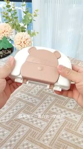 [Ships within 24 hours]Portable Travel Infant Silicone Bottle Brush Set Drainage Rack Cleaning