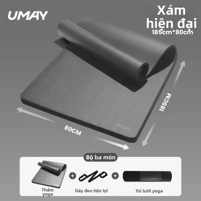 Umay | Thảm Yoga Dày Dặn Dùng Tập Luyện Tại Nhà Chống Sốc Chống Trượt