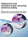 3M Universal Self Adhesive High Adhesive Electrical Insulation Tape Waterproof Fireproof Black PVC Wire Insulation Tape. 