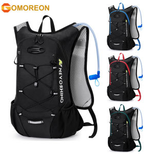 GOMOREON 1Pcs Lightweight Hydration Backpack Running Backpack Hydro Water Daypack for Cycling Hiking Rave for Men Women