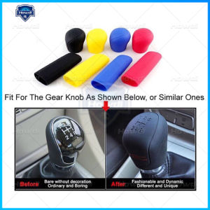 Universal Silicone Car Gear Head Shift Knob Covers