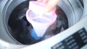 Washing Machine Float Hair Collector Fur Catcher Mesh Washer Filter Laundry Cleaning Pouch Bag / Penapis Mesin Basuh