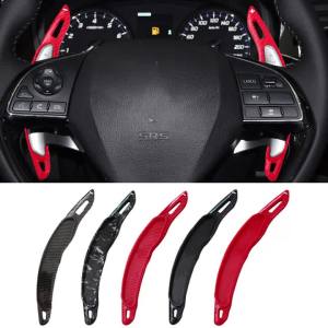 AULIGUS Vô Lăng Dịch Chuyển Mái Chèo Mở Rộng Cho Mitsubishi ASX Outlander Lancer Eclipse Cross Chất Liệu ABS Trực Tiếp Gear Sti Phụ Kiện Xe Hơi