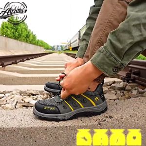 [Promo] Sepatu Safety Sport Alfathi New By Guyisa Bright Green Army | Sepatu Safety Sport | Sepatu Kerja | Sepatu Pabrik | Sepatu Casual | Safety Sneakers | Sepatu Safety Import