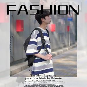 QJshop Sale เสื้อลำลองลายทาง เสื้อสไตล์เกาหลี🩷 ทางโอเวอร์ไซซ์ เข้าได้กับทุกการแต่งกายเลยน้า มีให้เลือก 4 สีกันเลย คุณภาพคือเกินราคาแน่นอน จบครบในตัวเดียว‼️