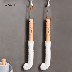 Long Handle Cup Cleaning Brush Tea Cup Washer Milk Bottle Cleaner for Blender Household Kitchen Use Tea Set Ceramic Cup Brush