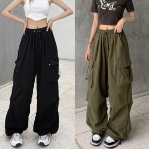Pants For Women New Style 2025 Loose Jogging Pants High Quality Overalls High Waist Wide Leg Pants For Women