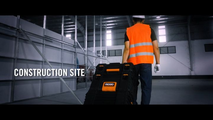 Ridgid Stack อุปกรณ์จัดเก็บเครื่องมือ RIDGID (Stack Professional Tool Storage System ...