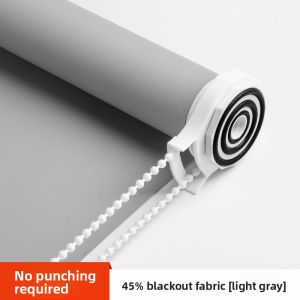 CHUNJI | Sunscreen Blackout Roller Blind No-Drilling