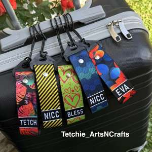 Personalized Luggage Tag Size: 1.5 x 5 inches