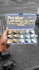 Dunlop Herco Nylon Flat Flex Pick Gitar