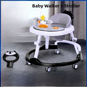 Baby Boy Girl Multifunctional Anti-O Type Leg Hand Push Car Toddler Walk Assistor Bucket Start Car Decoration Item