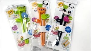 Kids Baby Chopstick Children Toddler Beginners Reusable Learning Correcting Training Chopstick Cartoon Style