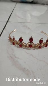 mahkota Polita Aksesoris Rambut Pesta Pengantin Hijab Bride Wedding Pesta Ulangtahun Sister Wisuda