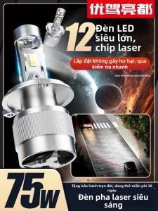 Đèn Pha LED H4 Với Projec-tơ Hai Tia Cho Việc Đổi Mới Xe