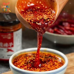 Yummy1988😋พร้อมส่ง💯 น้ำพริกเสฉวน พริกน้ำมันจีน หอม เผ็ด พริกปรุงรส 230g  น้ำพริก น้ำพริกจีน