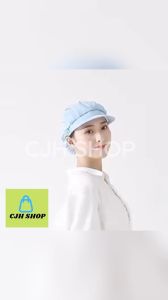 CJH SHOP 1pc Fashion Chef Hat Kitchen Food Service Cooking Cap Chic Business Work Hair Nets