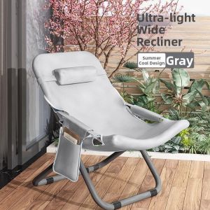 Single Foldable Leisure Armchair for Relaxation