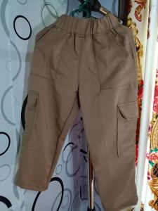 celana cargo anak usia 2-4tahun super skinny Bahan adem