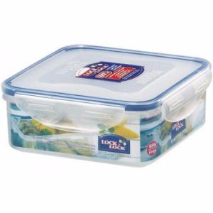 LocknLock Gift Set Plastic Food Container Tempat Penyimpanan Makanan Serbaguna 4 Item With Color Box