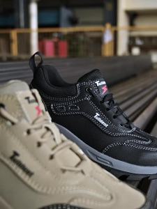 New Mens Safety Shoes Puncture Resistant Work Shoes Mens Protective Shoes Wear-Resistant Work Boots Tactical Boots