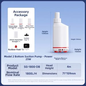 Netlea | Ultra-quiet Intelligent Aquarium Submersible Pump