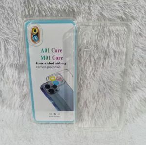 SOFTCASE BENING TRANSPARAN SAMSUNG A01 CORE SOFTCASE SPACE CLEAR BLACK
