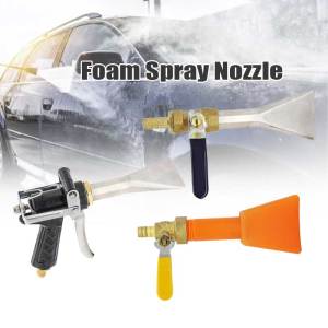 3 Types Car Wash Foam Flat Mouth Spray Nozzle Car Wash Foam Machine Tank Accessories