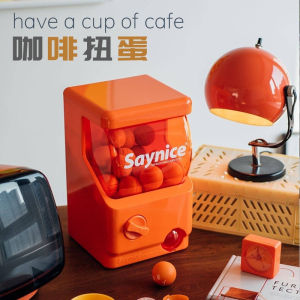 Creative Birthday Gift Coffee Lover Moving Office White Milk Style Decor ABS Material Customizable Logo Special Festival