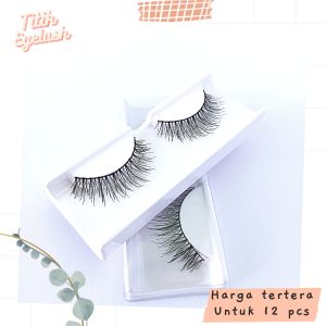 bulu mata 3D 007 (12 pasang) free cover