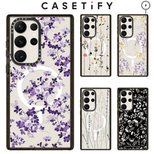Ốp bảo vệ hoa casetify chính hãng với Magsafe cho Samsung Galaxy S25 Ultra / Galaxy S24 Ultra / Galaxy S23 Ultra / Galaxy S22 Ultra / Galaxy S24 Plus Vỏ điện thoại bảo vệ vỏ bảo vệ chống sốc