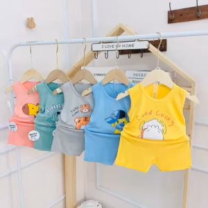 Bộ quần áo ba lỗ Minky Mom cho bé trai bé gái trẻ sơ sinh Chất thun lạnh cao cấp siêu mềm siêu mịn hàng đẹp loại 1