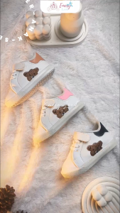 Sepatu Anak Laki-laki Perempuan 1-3 Tahun Lucu - Bear Sneakers