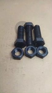 BAUT BAJA KUNCI 24 M16X50 PANJANG 5 CM 5CM GRADE 8.8 HTB M16 X 50 FULL DRAT HITAM BAUD 24 HEXA BOLT 16 X 50 50MM 50 MM PITCH DRAT 2.0 DIAMETER DRAT 16MM SEKRUP SKRUP