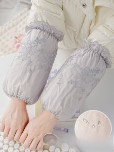 SVORIAHI | New 2025 Womens Office Work Waterproof Sleeve Covers Oil Resistant Long Length Dirty Proof Protective Sleeves For Autumn Winter