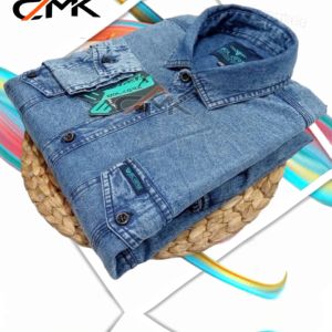 KEMEJA JENS DENIM LENGAN PENDEK PRIA/ Kemeja Jeans PRIA/ Kemeja DENIM lengan pendek PREMIUM QUALITY