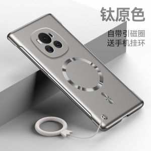 Ultra-Thin Metal Painted HonorMagic6 pro Half-Cover No-Border Ultimate Edition New Model Magnetic Attraction Protective Case