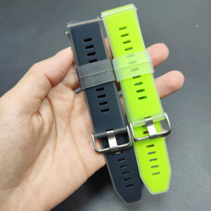 22mm Translucent Silicone Strap For Garmin Forerunner 570 47mm 265 255 Music Vivoactive 4/Venu 4 3 2 45mm Sports Band Bracelets
