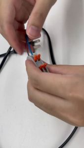 Temperature control W3001 Wiring Cable Connector Fast Wire Wiring Connector Push-in Terminal Block Adapter Cable Cord