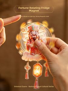 ARTPIONEER | Magnet God of Wealth 3D Rotatable Fridge Magnet