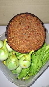 น้ำพริกกะลา.รสใบทัมมัม  ขนาด100กรัมคะ