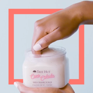 Tẩy Tế Bào Chết Cơ Thể Mềm Mịn Tree Hut Dừa Dứa 255g Nhập Khẩu Từ Mỹ Cung Cấp Vitamin C Trắng Da