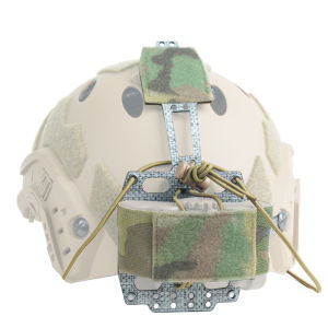 BOOIU Tactical Battery Case Storage Pouch Helmet Retention System PVS31 NVG Battery Box Pouch Adjustable Fast Helmet Accessories