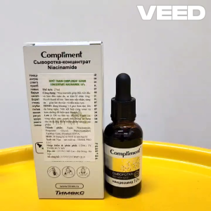 Serum Compliment Serum 10% Niacinamide Compliment Kiềm Dầu Se Khít Lỗ Chân Lông Hỗ Trợ Giảm Mụn - TRAN Cosmetics