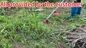 Japan  Lawn Mower Rechargeable   Mower Brush Cutter Adjustable Weed Multifunction Home Garden Trimmer Tool