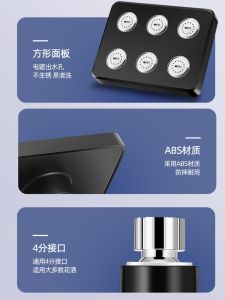 Bộ Vòi Sen Tăng Áp Vòi Sen Đầu Dập Nước Hiện Đại Vòi Sen Treo Tường Vòi Sen Treo Tường Có Thể Điều Chỉnh Bộ Dụng Cụ Tắm Nhà Tắm