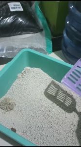 25 liter OYEN CAT LITTER-Pasir Kucing gumpal wangi - Litter Box Kucing Anti Bakteri
