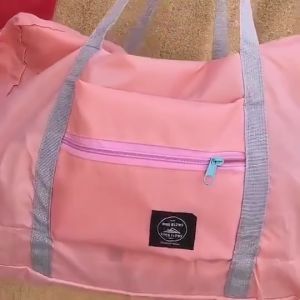 Estaion - TAS TRAVEL LIPAT BESAR HAND CARRY LUGGAGE BAG ANTI AIR WATERPROOF FOLD ORGANIZER
