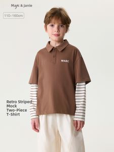 Marc&Janie | Vintage Stripe Boys Polo Shirt
